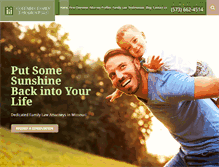 Tablet Screenshot of columbiafamilylawgroup.com